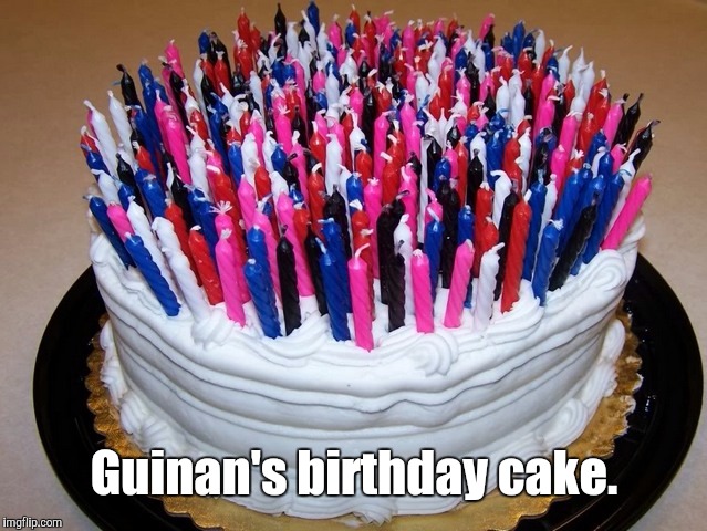 Birthday Cake Too Many Candles | Guinan's birthday cake. | image tagged in birthday cake too many candles,memes,star trek | made w/ Imgflip meme maker