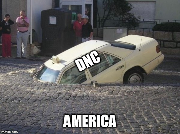 dnc | DNC; AMERICA | image tagged in dnc | made w/ Imgflip meme maker