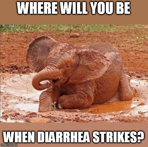 WHERE WILL YOU BE WHEN DIARRHEA STRIKES? | made w/ Imgflip meme maker