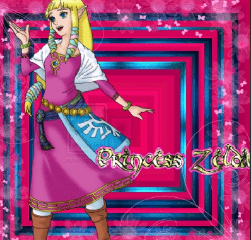 Princess Zelda Blank Meme Template