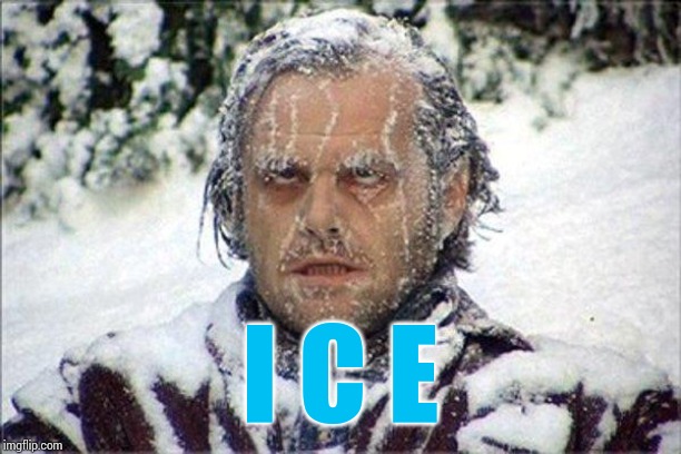 frozen jack | I C E | image tagged in frozen jack | made w/ Imgflip meme maker