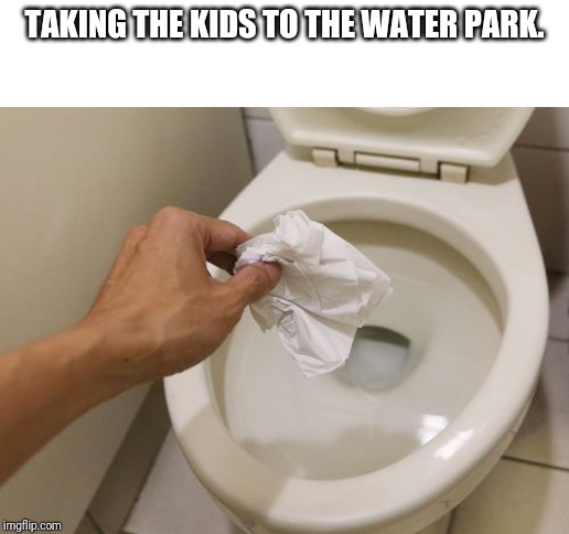 The water park | TAKING THE KIDS TO THE WATER PARK. | image tagged in hey internet | made w/ Imgflip meme maker