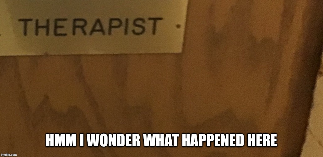 The rapist | HMM I WONDER WHAT HAPPENED HERE | image tagged in funny | made w/ Imgflip meme maker