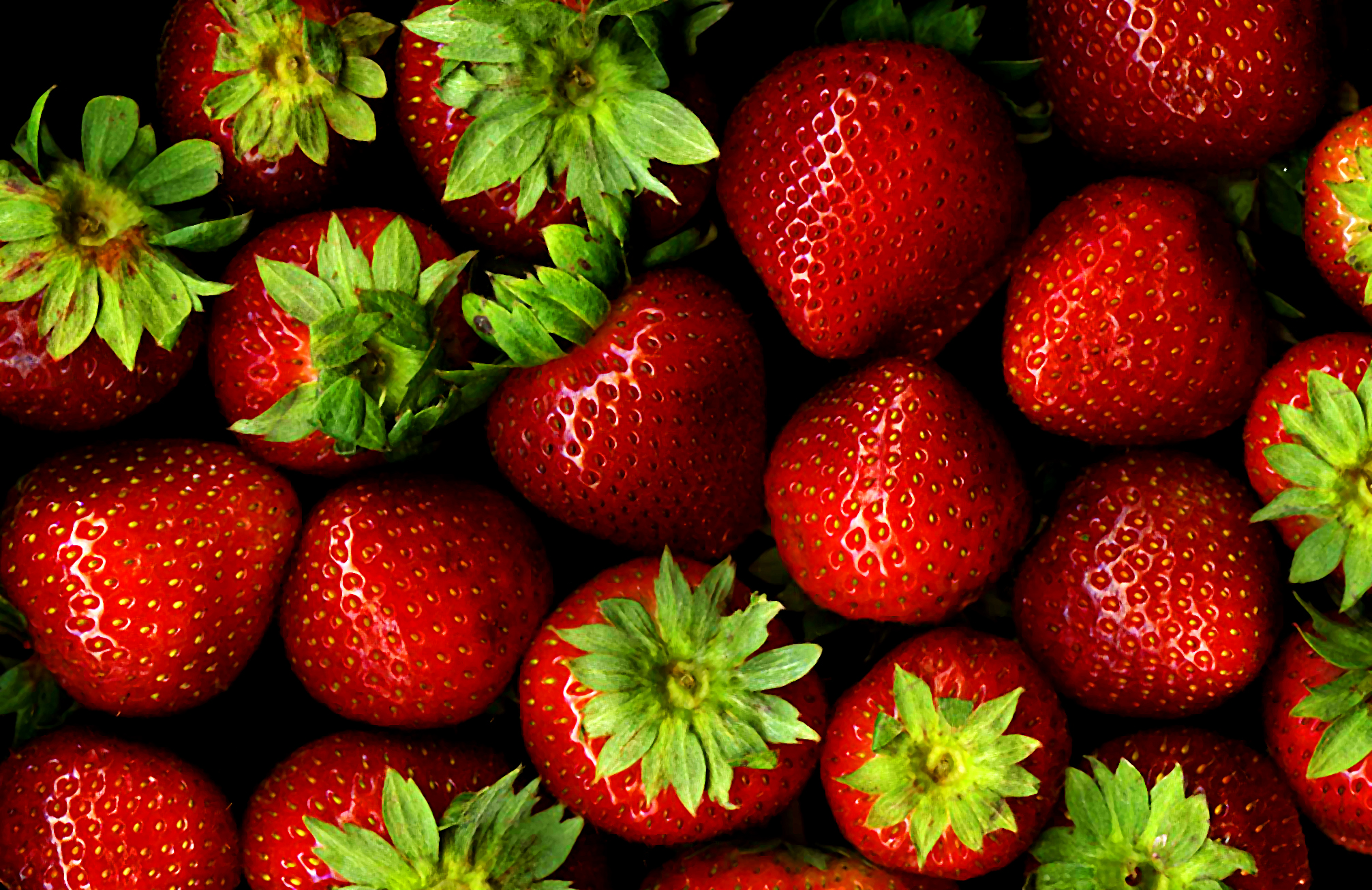 High Quality Strawberries Blank Meme Template