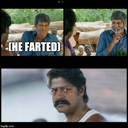 BHAIRAVA CUSU | (HE FARTED) | image tagged in bhairava | made w/ Imgflip meme maker