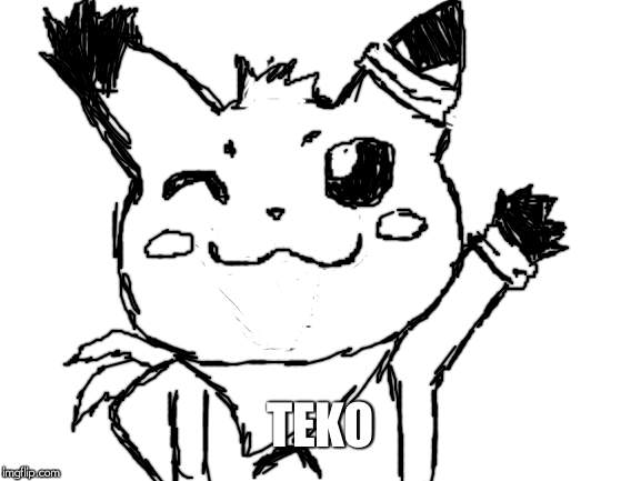 Blank White Template | TEKO | image tagged in blank white template | made w/ Imgflip meme maker