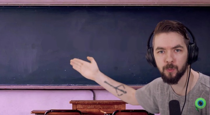 High Quality Jacksepticeye Chalkboard Blank Meme Template