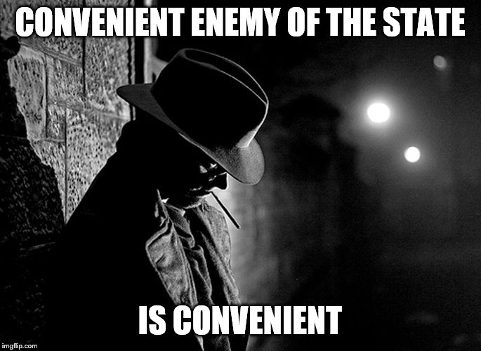 CONVENIENT ENEMY OF THE STATE IS CONVENIENT | made w/ Imgflip meme maker