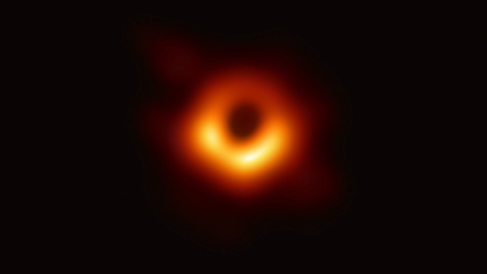 Black Hole First Pic Blank Meme Template