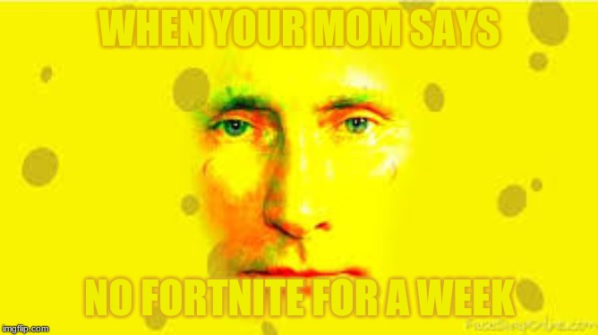 NOT COOL MOOOOM | WHEN YOUR MOM SAYS; NO FORTNITE FOR A WEEK | image tagged in i hate you | made w/ Imgflip meme maker