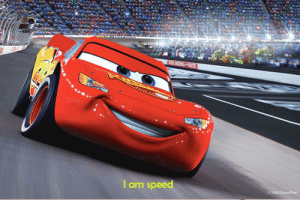 Cars meme I'm speed Blank Meme Template