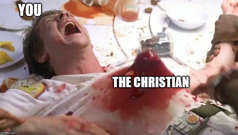 YOU THE CHRISTIAN | made w/ Imgflip meme maker