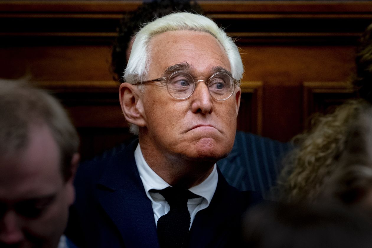 High Quality Roger Stone Trumps RussiaGate Buddy Blank Meme Template