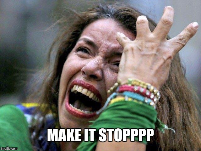 make it stop | MAKE IT STOPPPP | image tagged in make it stop | made w/ Imgflip meme maker