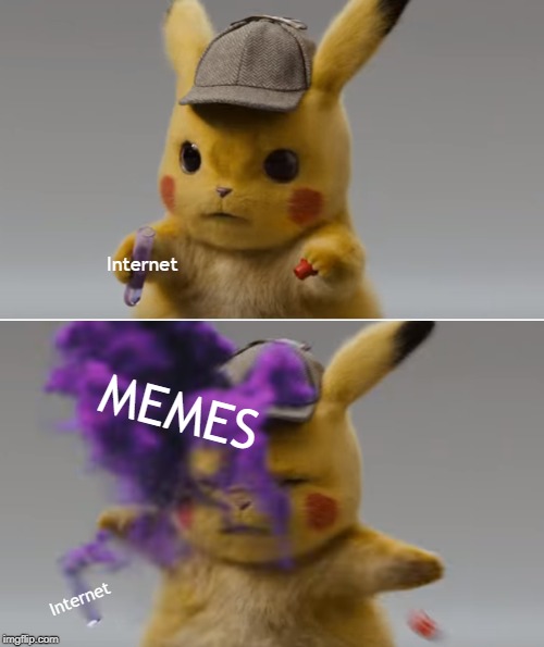 Pikaccident | Internet; MEMES; Internet | image tagged in pikaccident | made w/ Imgflip meme maker