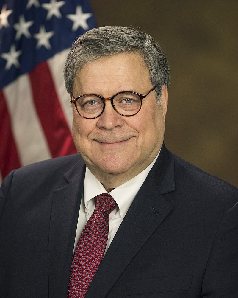 William Barr Blank Meme Template