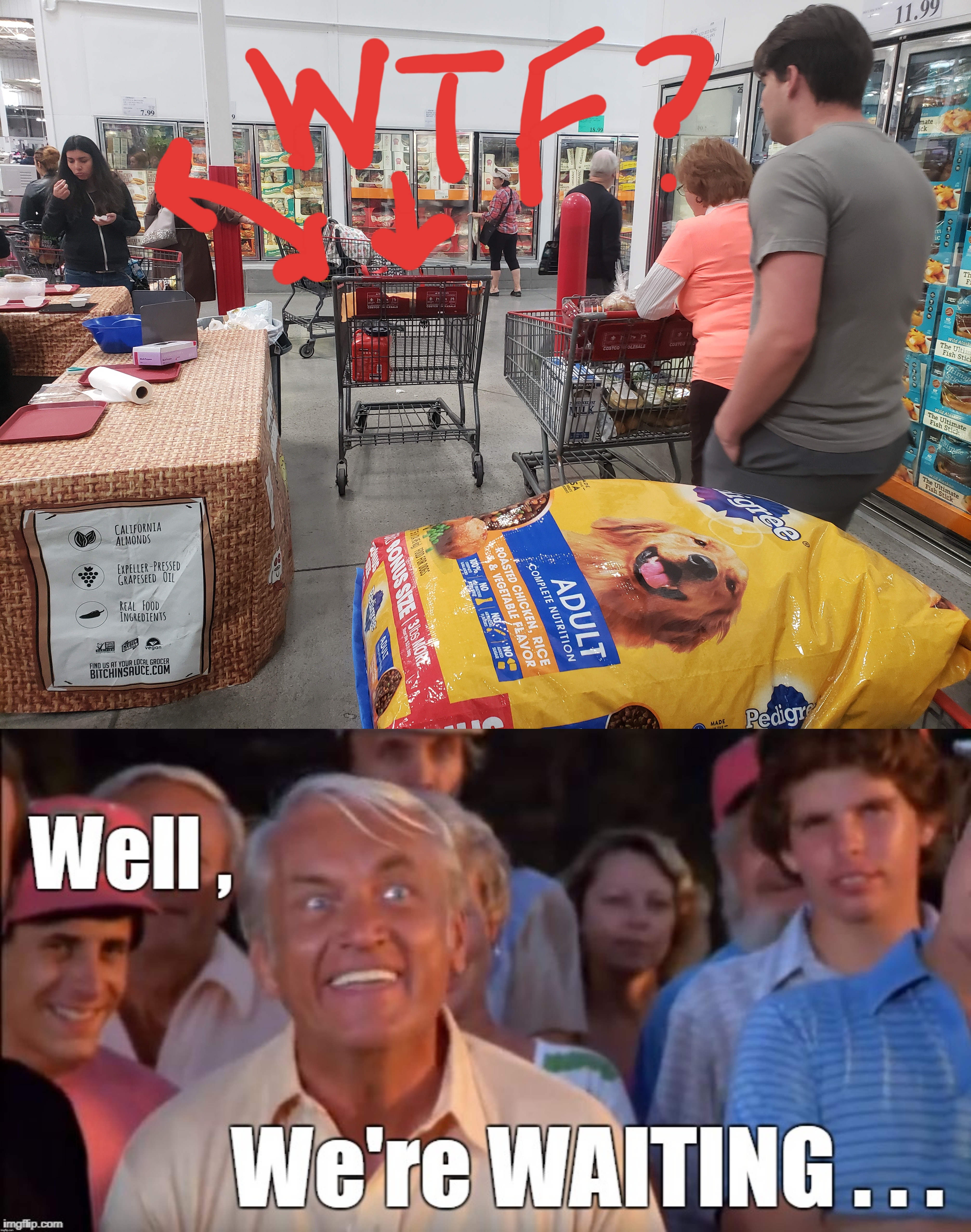 Me trying to shop at Costco, every time! | image tagged in fun,costco,first world problems,wtf,caddyshack | made w/ Imgflip meme maker