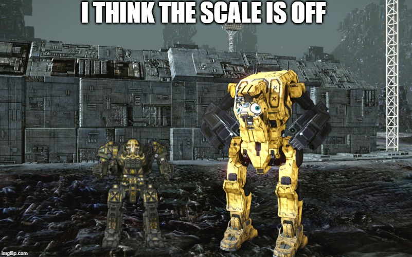 I THINK THE SCALE IS OFF | made w/ Imgflip meme maker