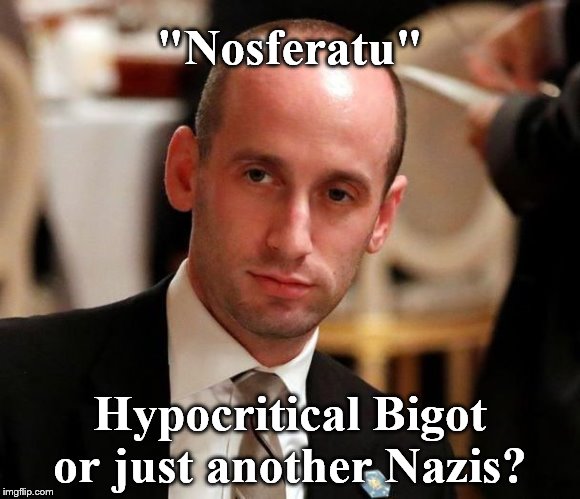 Remember that kid who enjoyed killing baby animals? | "Nosferatu"; Hypocritical Bigot or just another Nazis? | image tagged in sociopath | made w/ Imgflip meme maker
