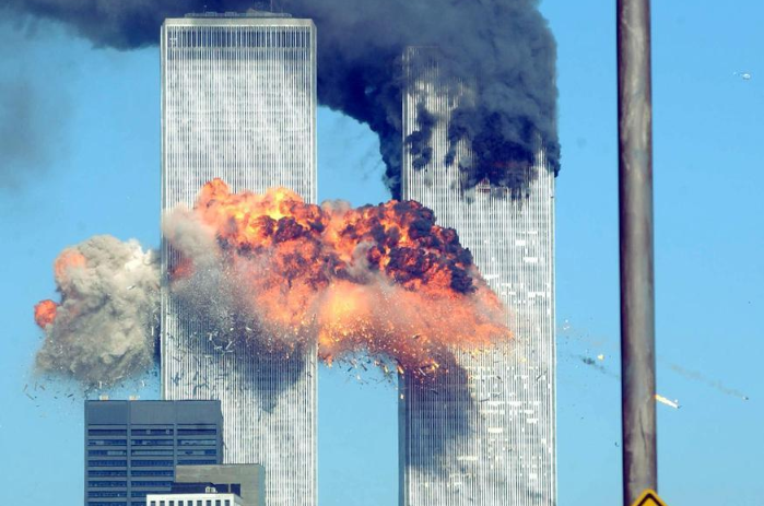 9/11 2nd tower hit Blank Meme Template
