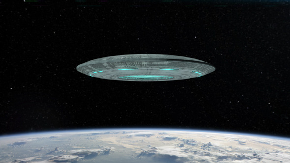 UFO Over Earth 3 Blank Meme Template