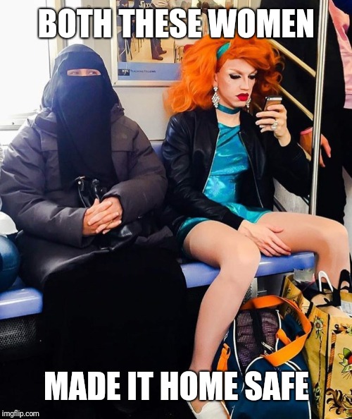 This is the future liberals want | BOTH THESE WOMEN MADE IT HOME SAFE | image tagged in this is the future liberals want | made w/ Imgflip meme maker