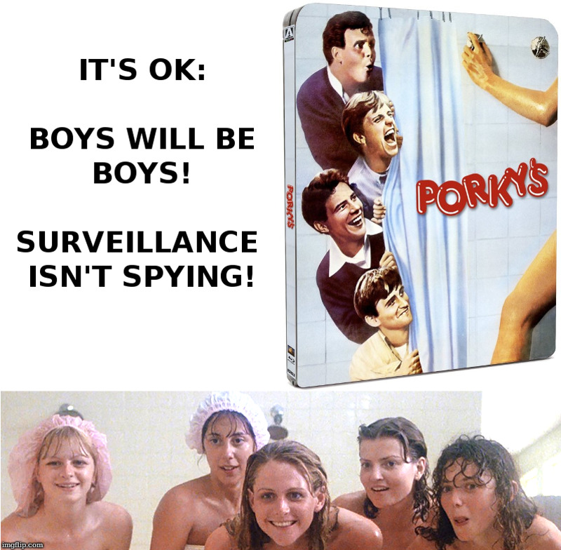 Surveillance: Porky's Shower Scene.
