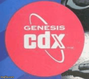 Genesis CDX | image tagged in gifs,mega cd | made w/ Imgflip images-to-gif maker