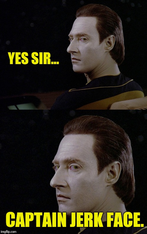 YES SIR... CAPTAIN JERK FACE. | made w/ Imgflip meme maker