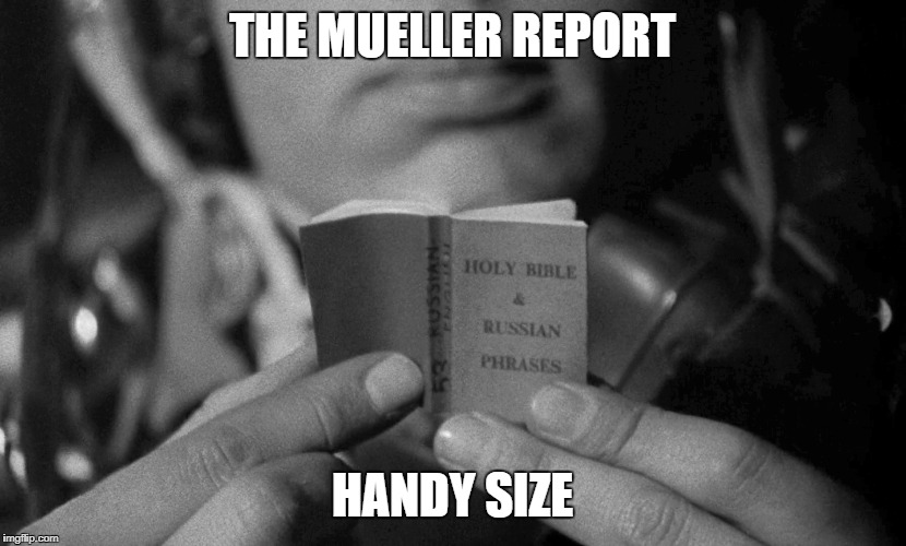 Dr. Strangelove: Bomber Crew Survival Pack | THE MUELLER REPORT; HANDY SIZE | image tagged in dr strangelove bomber crew survival pack,mueller report,tiny book | made w/ Imgflip meme maker