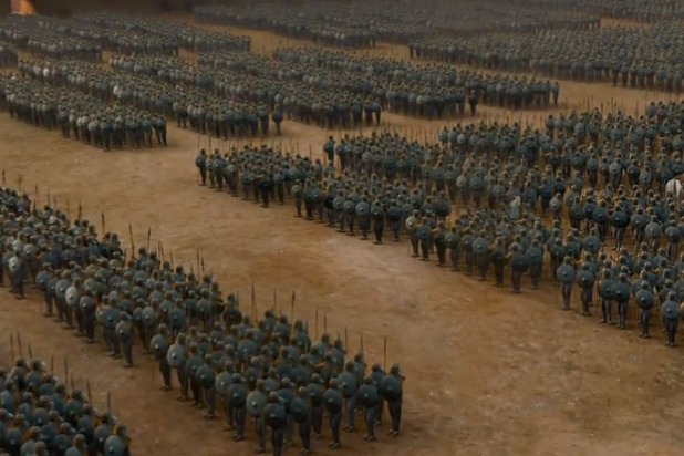 Game thrones army Blank Meme Template