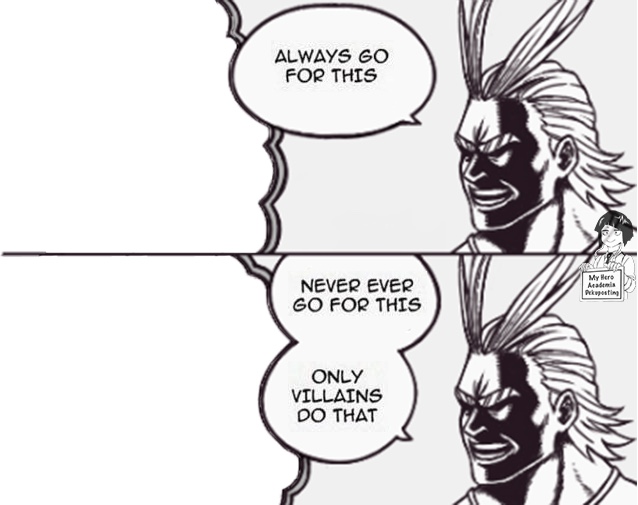 High Quality Only Villains do that Blank Meme Template