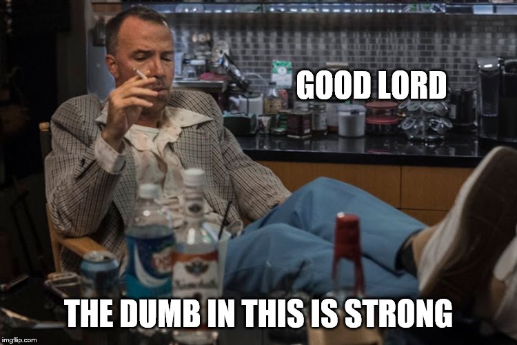 GOOD LORD THE DUMB IN THIS IS STRONG | made w/ Imgflip meme maker