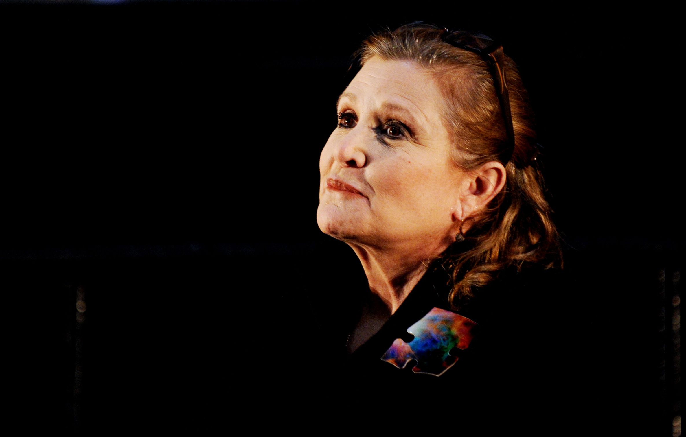 Carrie Fisher. Blank Meme Template
