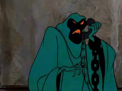 High Quality Green Ghost From SCOOBY DOO 1 Blank Meme Template