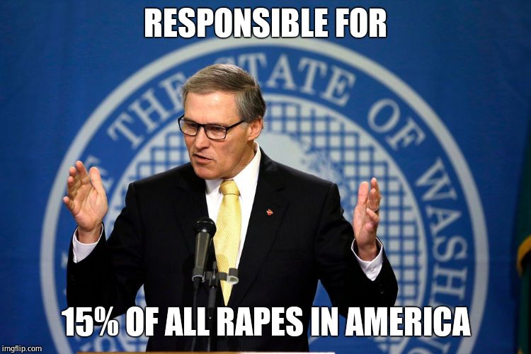 Jay Inslee | RESPONSIBLE FOR 15% OF ALL **PES IN AMERICA | image tagged in jay inslee | made w/ Imgflip meme maker