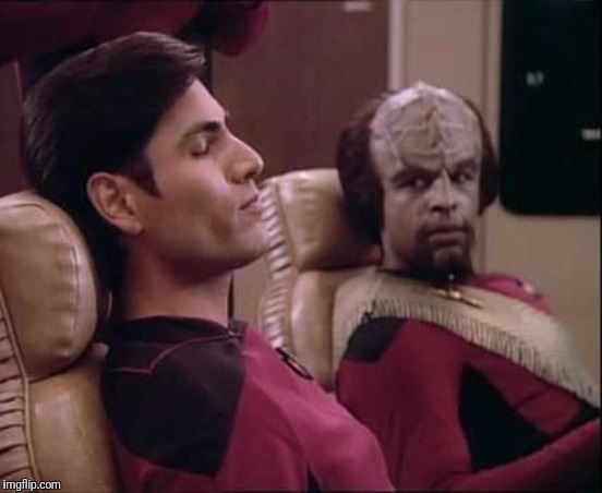 When Your Working Hard And You See A Coworker Being Lazy. | image tagged in star trek the next generation,worf,lieutenant worf,lazy,redshirt,star trek red shirts | made w/ Imgflip meme maker