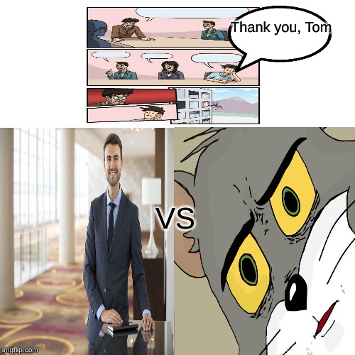 Surprised Pikachu Meme | Thank you, Tom VS | image tagged in memes,surprised pikachu | made w/ Imgflip meme maker