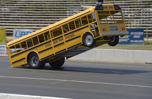 Cool Bus Blank Meme Template