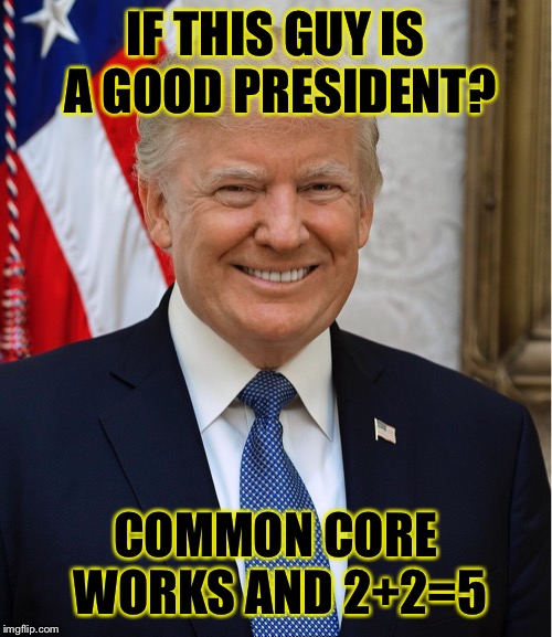 Cheeto The Coward | IF THIS GUY IS A GOOD PRESIDENT? COMMON CORE WORKS AND 2+2=5 | image tagged in cheeto the coward | made w/ Imgflip meme maker