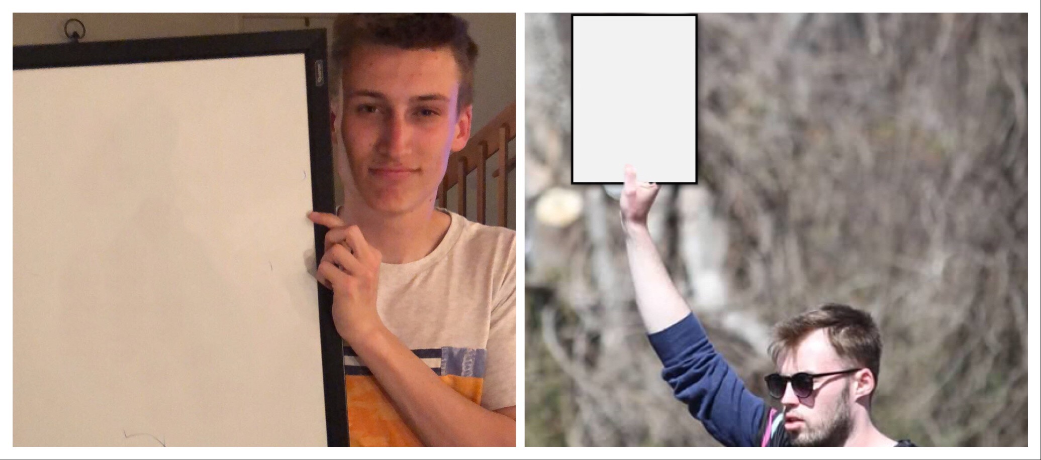 High Quality Sign bros Blank Meme Template