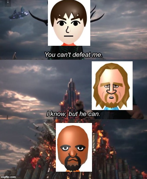 You can't defeat me | image tagged in you can't defeat me | made w/ Imgflip meme maker