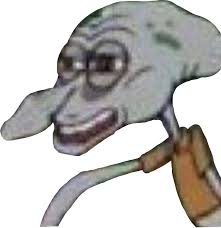 High Quality Squidwards a LMAO Blank Meme Template