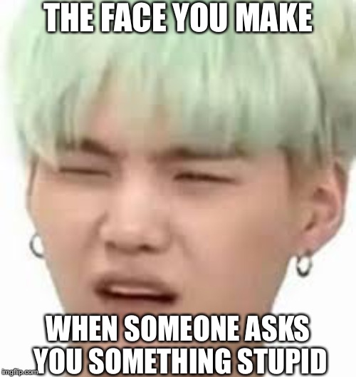 When You're Judging Someone So Hard | THE FACE YOU MAKE; WHEN SOMEONE ASKS YOU SOMETHING STUPID | image tagged in army | made w/ Imgflip meme maker