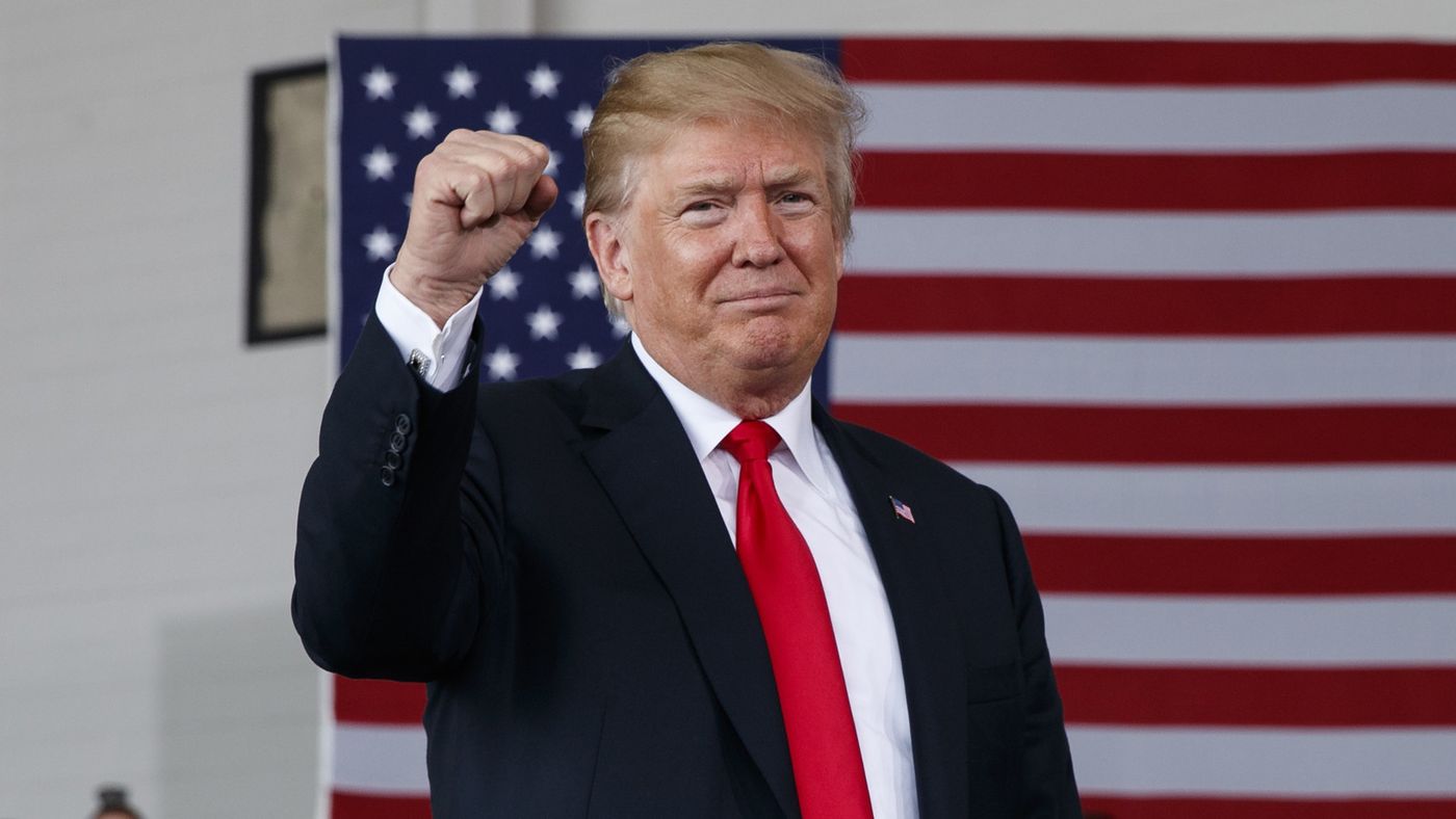 President Trump Blank Meme Template
