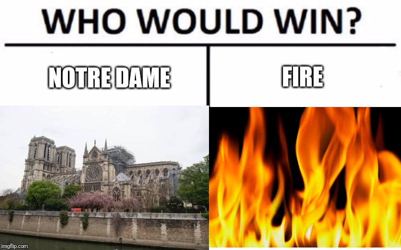 FIRE; NOTRE DAME | image tagged in meme,expanding brain | made w/ Imgflip meme maker