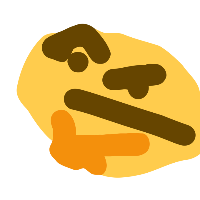 Thinking emoji Blank Template - Imgflip