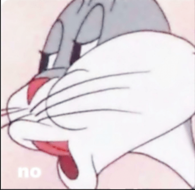 Bugs Bunny "No" Blank Meme Template