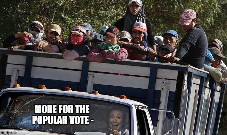 MORE FOR THE POPULAR VOTE - | made w/ Imgflip meme maker