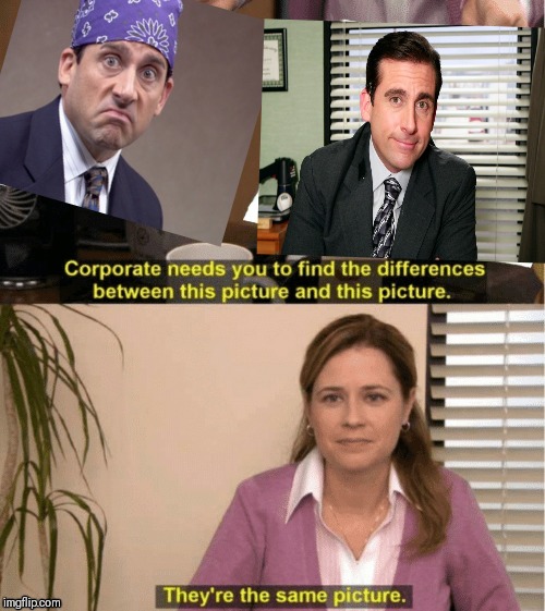 They're The Same Picture Meme | image tagged in office same picture | made w/ Imgflip meme maker